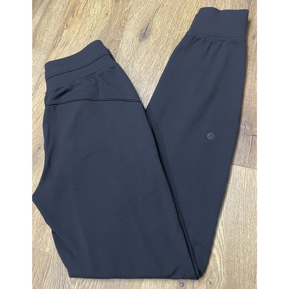 Lululemon Align High-Rise Athletic Drawstring Joggers Pants Leggings Black Sz 0